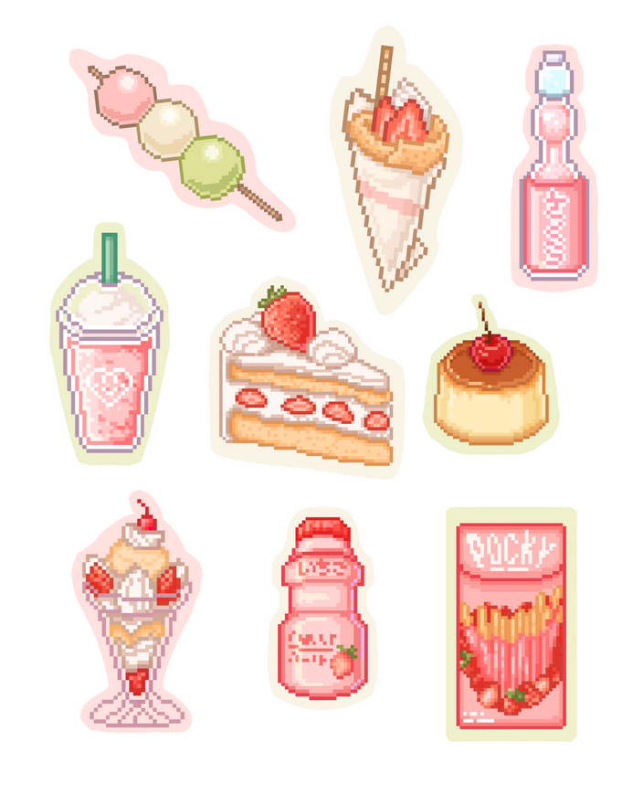 Original Art - Pixel Sweets (2024-2025)