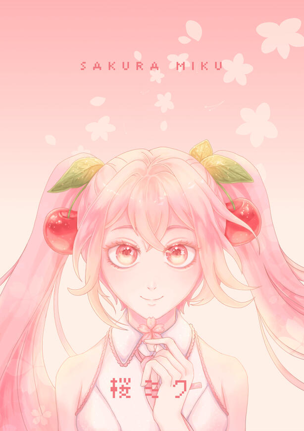 Fanart - Sakura Miku (2025)